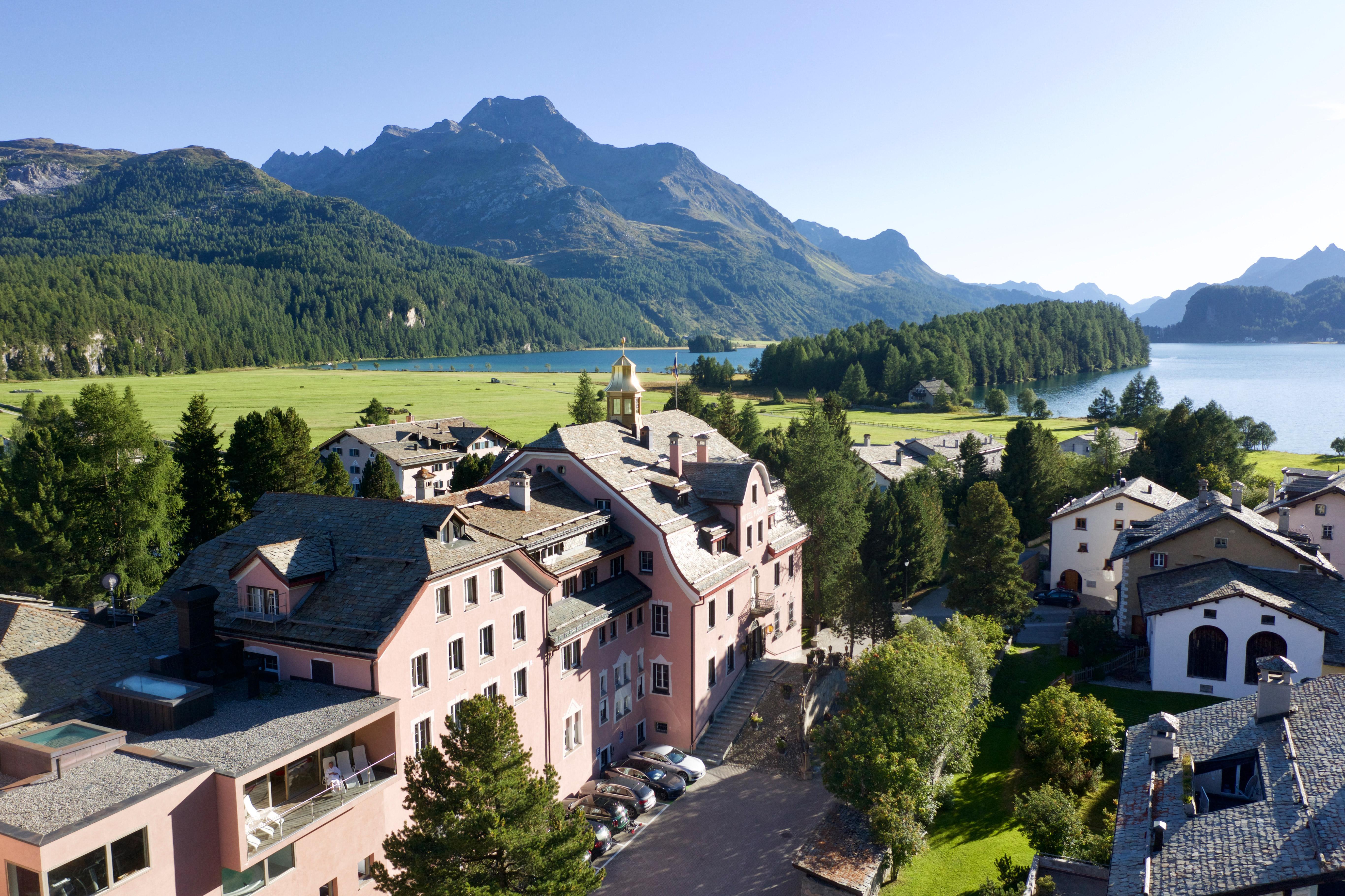 Parkhotel Margna Superior Sils Maria Buitenkant foto